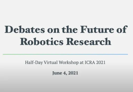 Stuart Russell in Robotics Debates