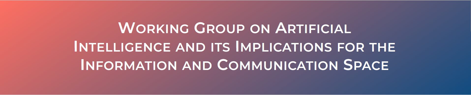 Announcement of Working Group on AI – Center for Human-Compatible